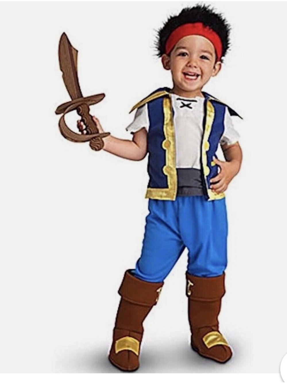 Vintage Disney Store Jake and the Never Land Pirates Costume – Rare